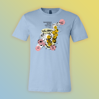 2025 Festival T-Shirt (saxophone) - Savannah Music Festival