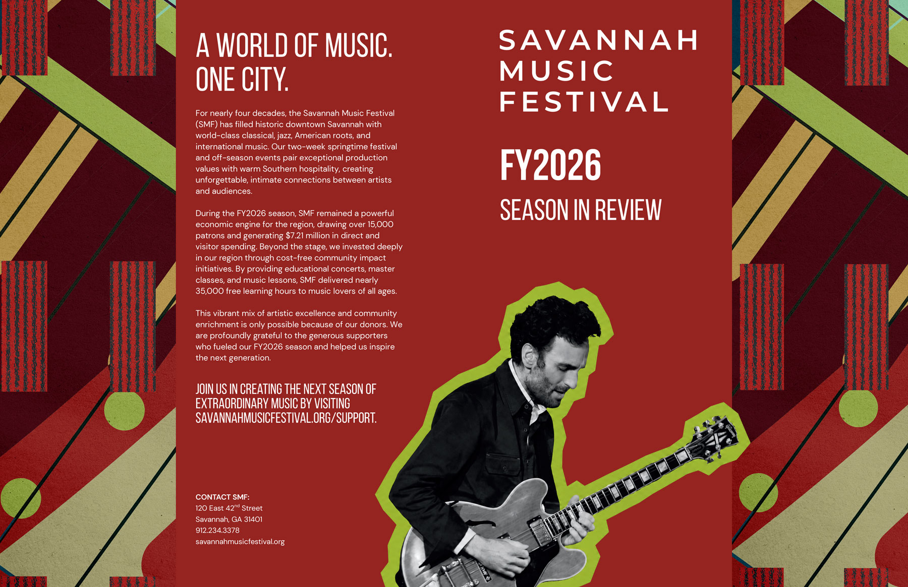 Savannah Music Festival 2026 Season in Review